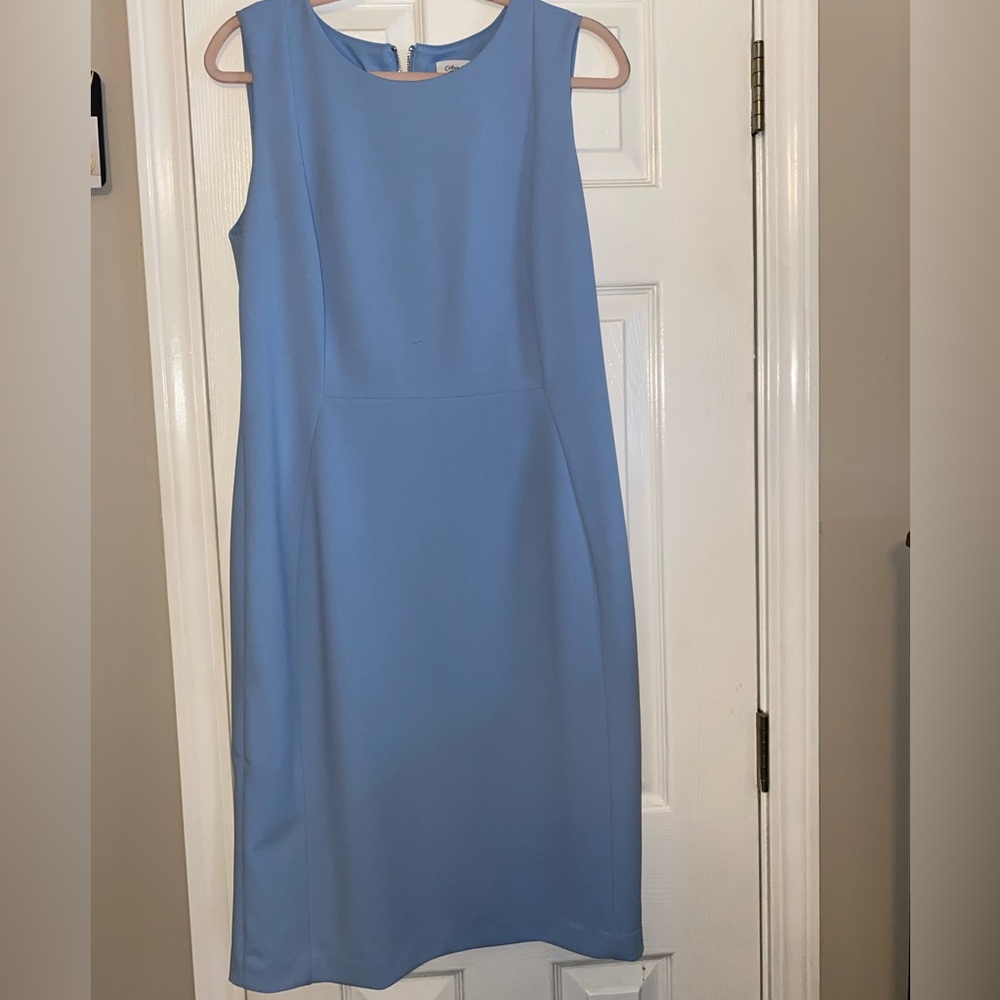 Calvin Klein blue dress